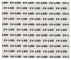 1V-LSD 150 MCG Papel secante